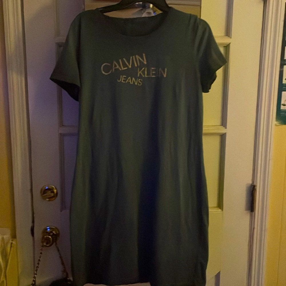 Woman’s Calvin Klein tshirt dress